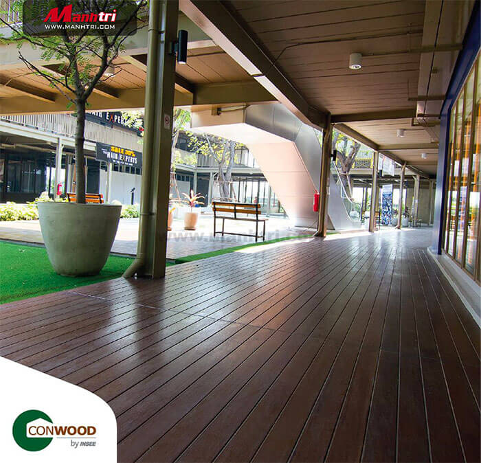 Conwood với màu sắc trang nhã, sang trọng đem đến một không gian sống thân thiện và tiện nghi.