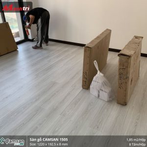 thi công sàn gỗ Camsan 1505 5