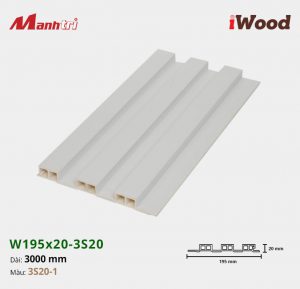 tấm ốp iwood w200-20-3s20-1 hình 1
