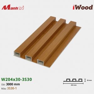 tấm ốp iwood w204-30-3S30-1 hình 1