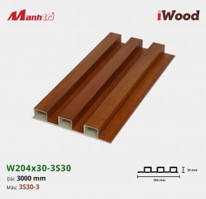 tấm ốp iwood w204-30-3S30-3 hình 1