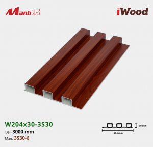 tấm ốp iwood w204-30-3S30-6 hình 1