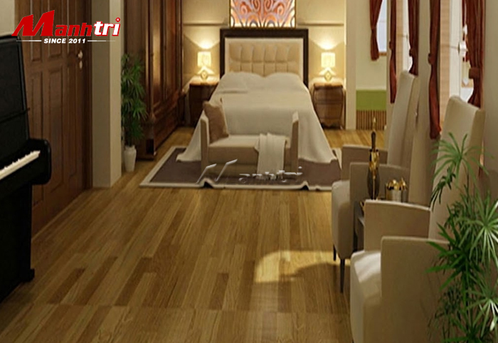 Sàn gỗ công nghiệp tại Mạnh Trí