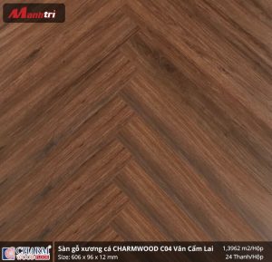 sàn gỗ xương cá charmwood
