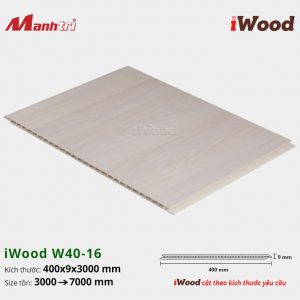 tấm ốp iWood W40-16