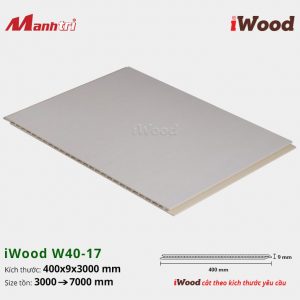tấm ốp iWood W40-17