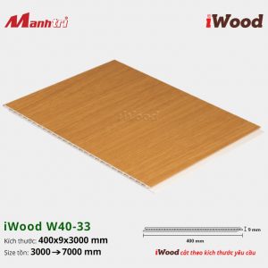 tấm ốp iWood W40-33