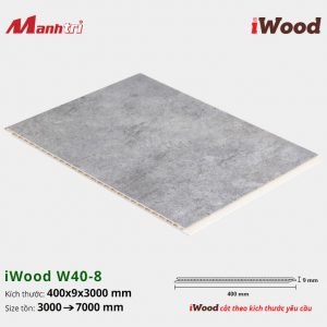 tấm ốp iWood W40-8
