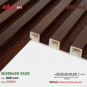 tấm ốp iWood 5S20-5