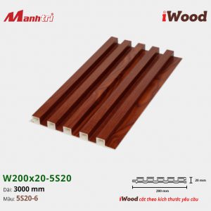 tấm ốp iWood 5S20-6