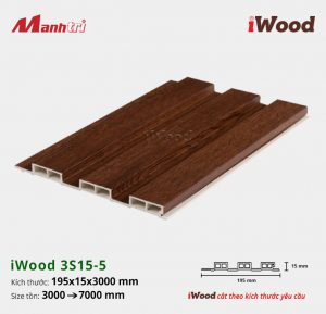 tấm ốp iWood 3S15-5