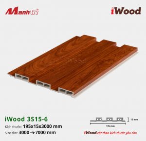 tấm ốp iWood 3S15-6