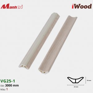 Nẹp góc âm IWood VG25
