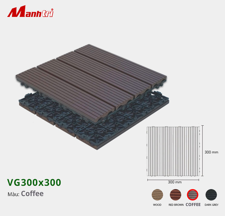 Vỉ gỗ nhựa lót sàn Mạnh Trí Vỉ gỗ nhựa lót sàn Mạnh Trí