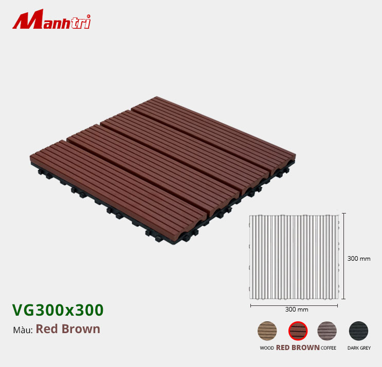 Vỉ gỗ nhựa lót sàn Mạnh Trí Vỉ gỗ nhựa lót sàn Mạnh Trí