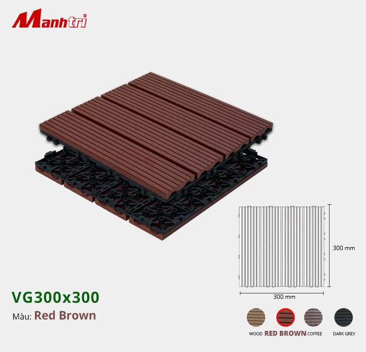 Vỉ gỗ nhựa lót sàn Mạnh Trí Vỉ gỗ nhựa lót sàn Mạnh Trí