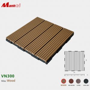 Vỉ gỗ nhựa lót sàn Mạnh Trí