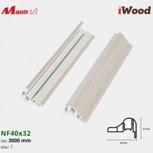 Nẹp cửa NF40x32