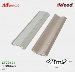 iWood Nẹp trần CT70x24-1