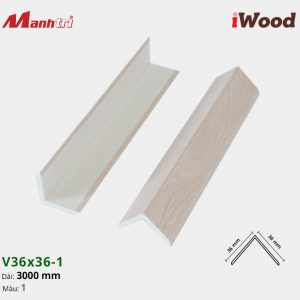 Nẹp V IWood V36x36-1