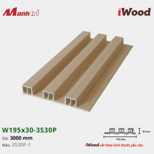 tấm ốp iWood 3S30P-10