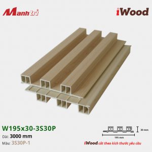tấm ốp iWood 3S30P-10