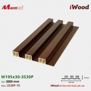 tấm ốp iWood 3S30P-10