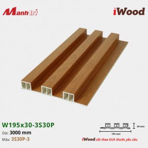 tấm ốp iWood 3S30P-3