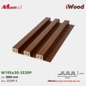 tấm ốp iWood 3S30P-4
