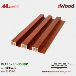 tấm ốp iWood 3S30P-6