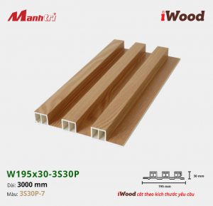 tấm ốp iWood 3S30P-7