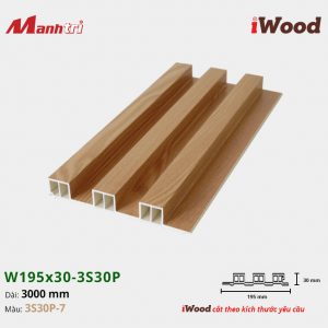 tấm ốp iWood 3S30P-7