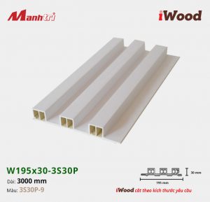 tấm ốp iWood 3S30P-9