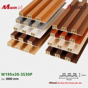 tấm ốp iWood 3S30P