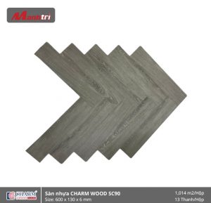 Sàn nhựa xương cá Charm Wood SC90