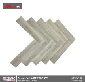 Sàn nhựa xương cá Charm Wood SC93