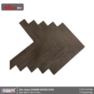 Sàn nhựa xương cá Charm Wood SC94
