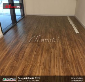 Công trình sàn gỗ Glomax G121