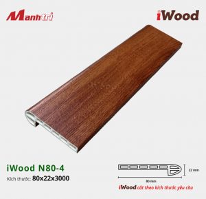 Nẹp cầu thang N80-4