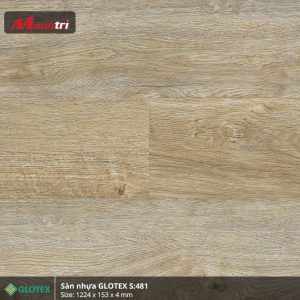 sàn nhựa Glotex 4mm s481 hình 1