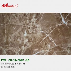 Tấm nhựa PVC 28-16-vân đá