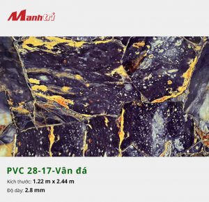 Tấm nhựa PVC 28-17-vân đá
