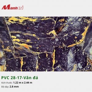 Tấm nhựa PVC 28-17-vân đá