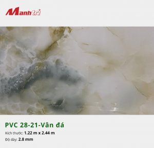 Tấm nhựa PVC 28-21-vân đá