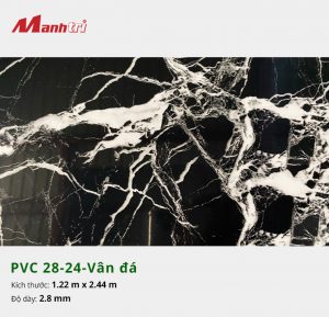 Tấm nhựa PVC 28-24-vân đá