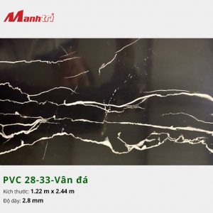 Tấm nhựa PVC 28-33-vân đá