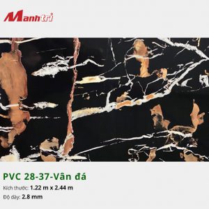 Tấm nhựa PVC 28-37-vân đá