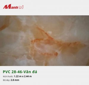 Tấm nhựa PVC 28-46-vân đá