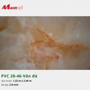 Tấm nhựa PVC 28-46-vân đá