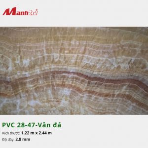 Tấm nhựa PVC 28-47-vân đá